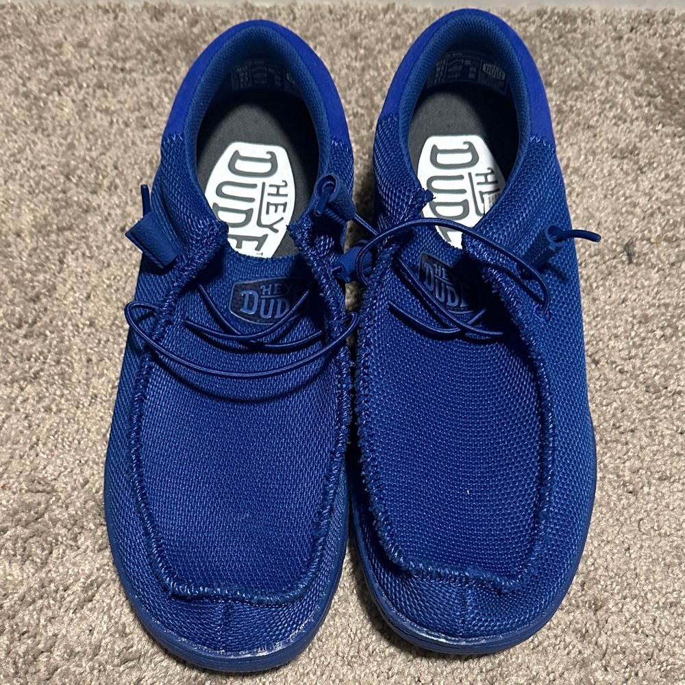 Hey Dude Men's Navy Slip-On Loafers